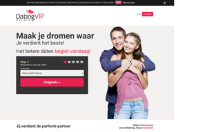 Belgian Dating VIP Homepage Image